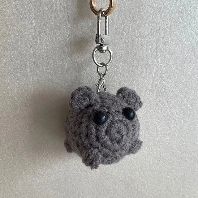Sad Hamster Violin Song Plush Keychain - Image 6