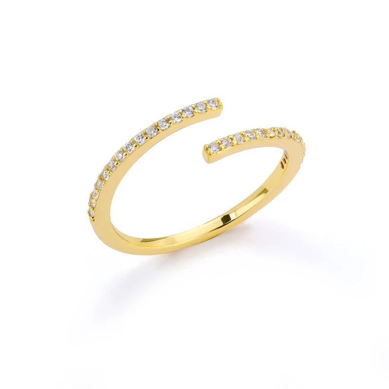 Classic Twist Chain Open Rings for Women - Image 24