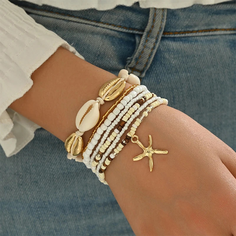 Boho Beach Shell Choker Necklace – Summer Fashion Jewelry for Women & Girls - Image 19