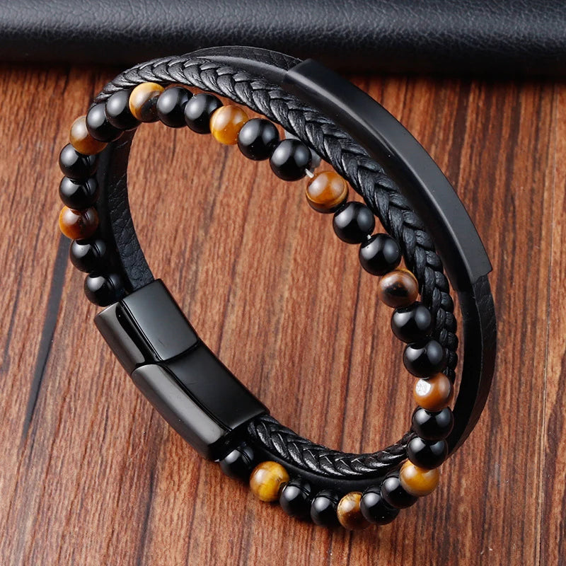 Charm Braid Rope Bracelet for Men - Image 10