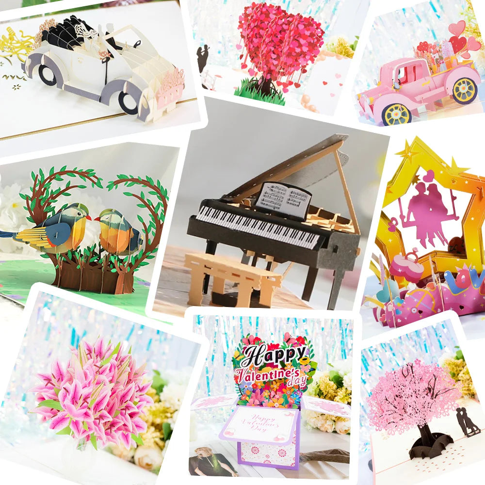 3D Pop-Up Love Card – Romantic Gift for Wife or Girlfriend - Image 2
