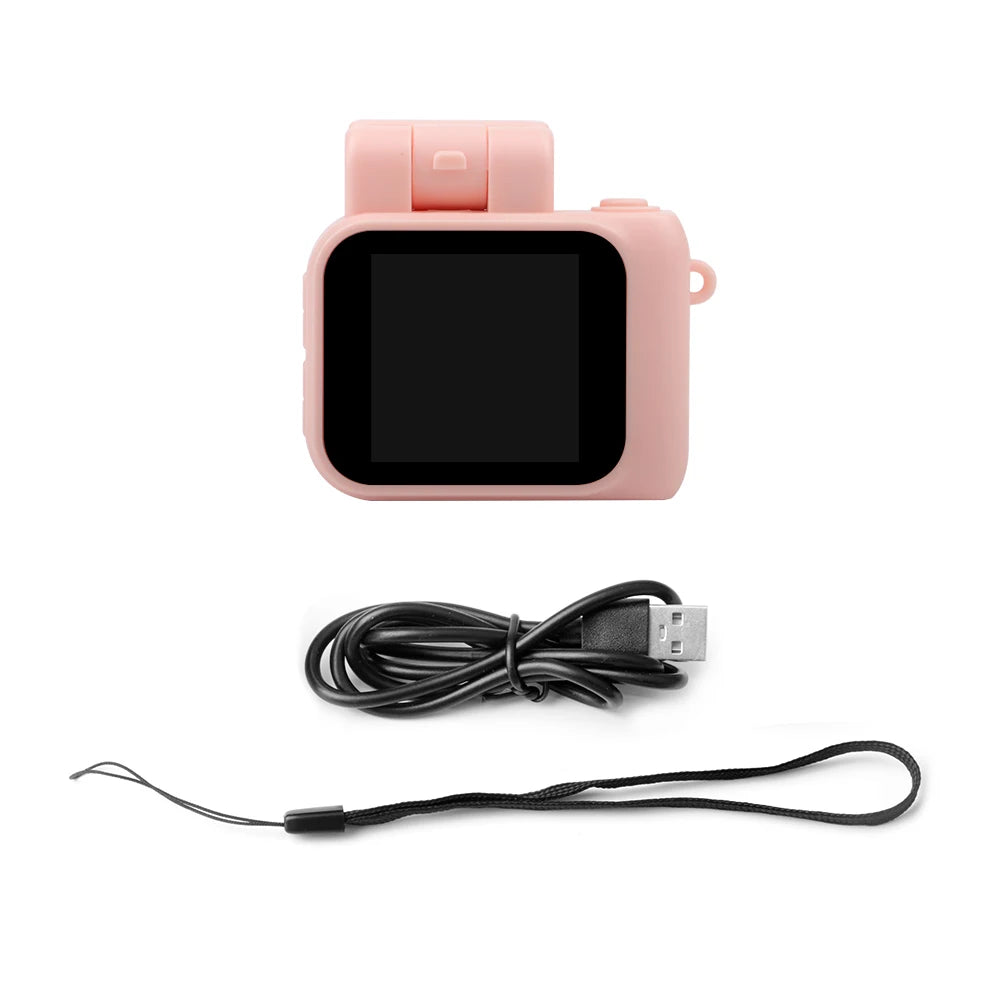 Mini Camera with Screen – HD 1080p Retro-Style Portable Video Recorder (Y4000) - Image 8