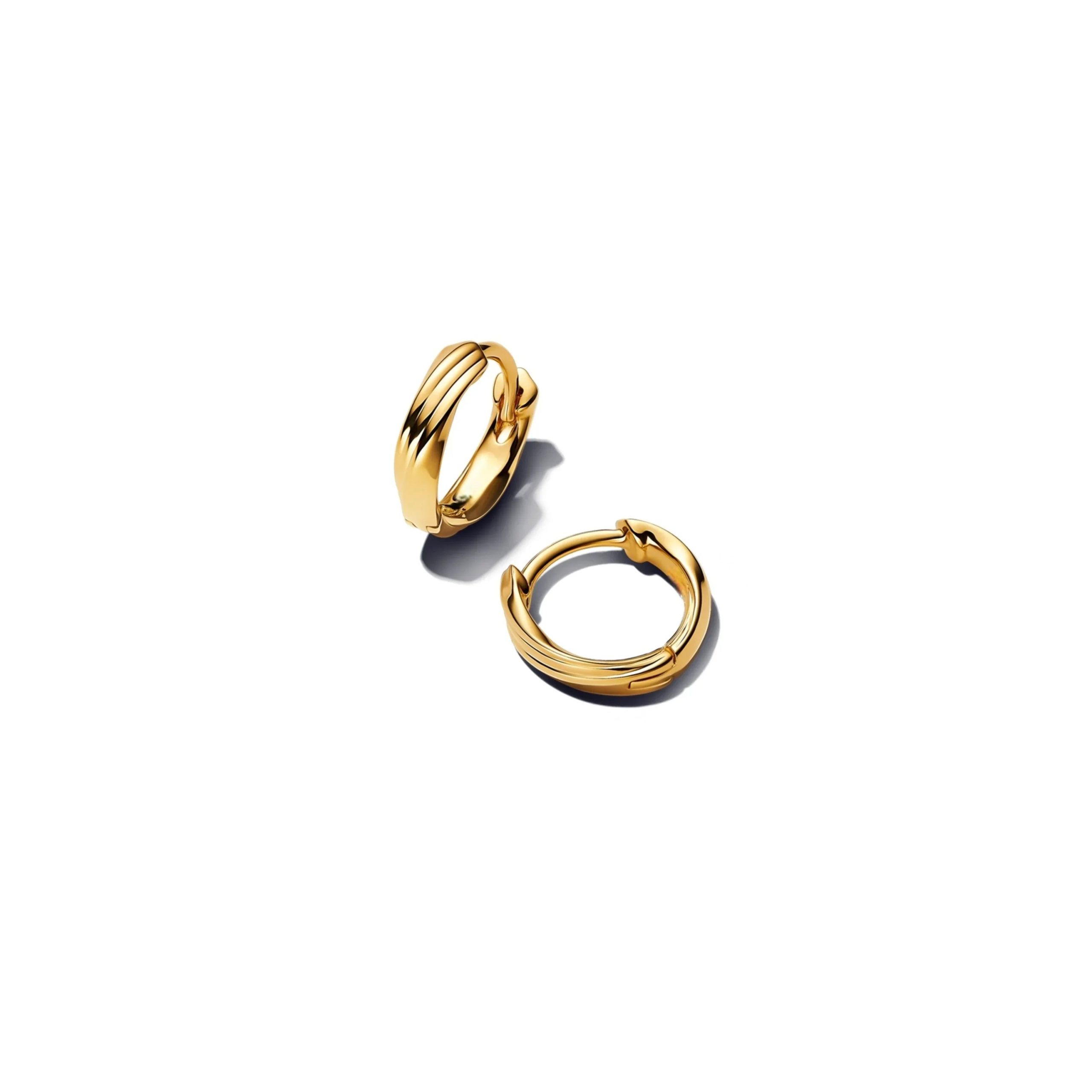 Luxury Original 925 Sterling Silver Chunky Hoop Earrings – Big Heart Circle Zircon Design - Image 52