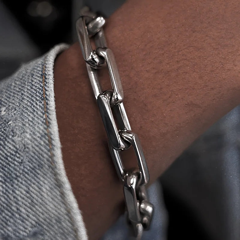 Titanium Steel Hip-hop Bracelet - Image 2