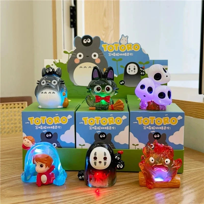 Hayao Miyazaki’s Elves Mysterious Blind Box – Trendy Glowing Desktop Ornaments - Image 2