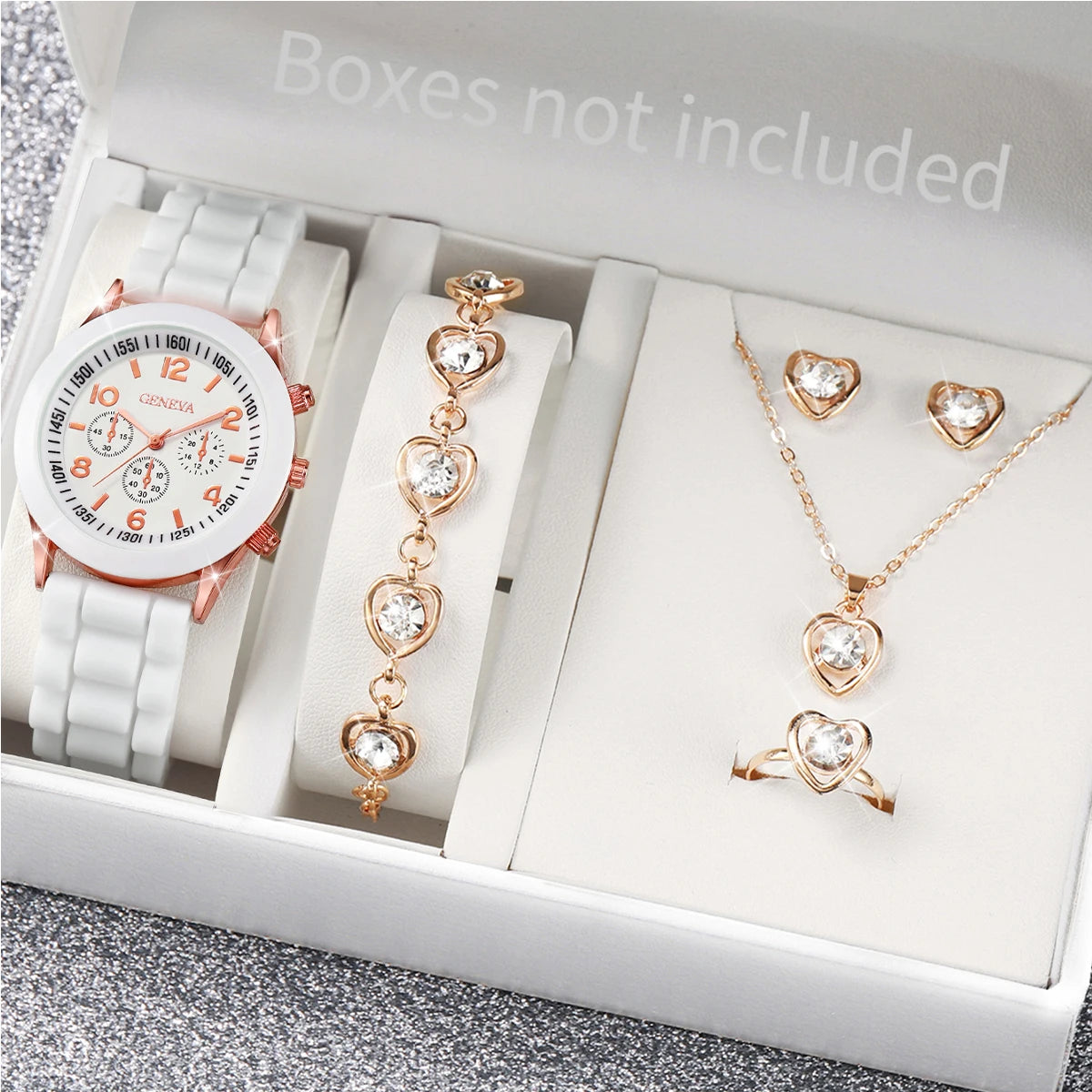 Women’s Fashion Quartz Watch Set - Image 12