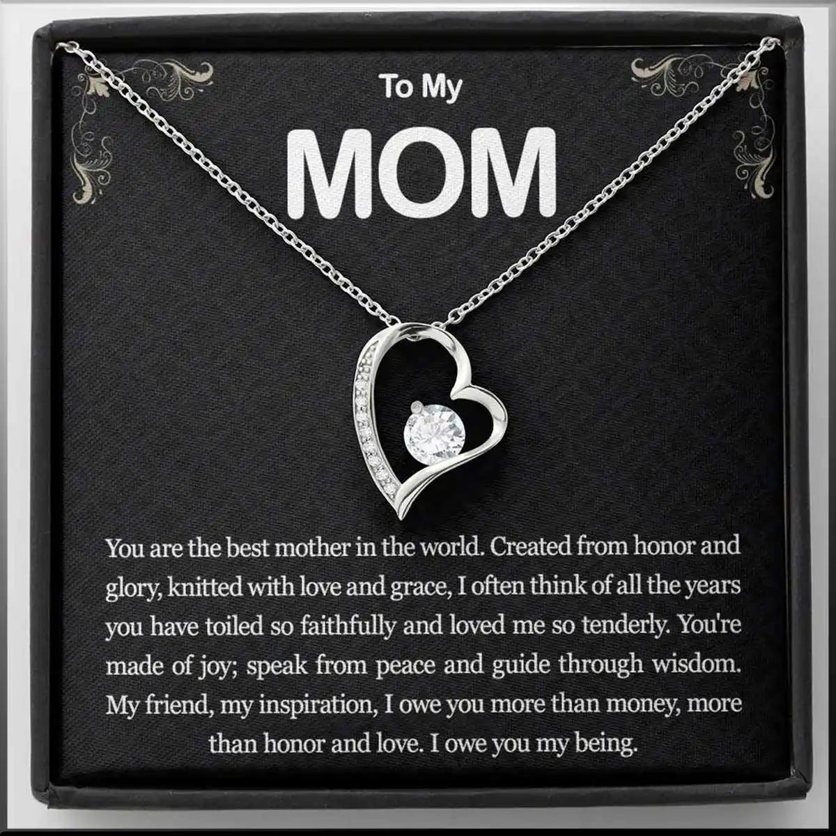 Creative Elegant Classic Heart Pendant Necklace