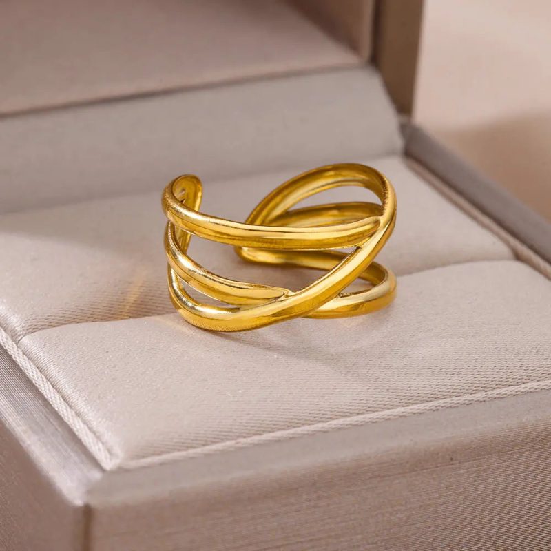 316L Stainless Steel Rings for Women - Image 36