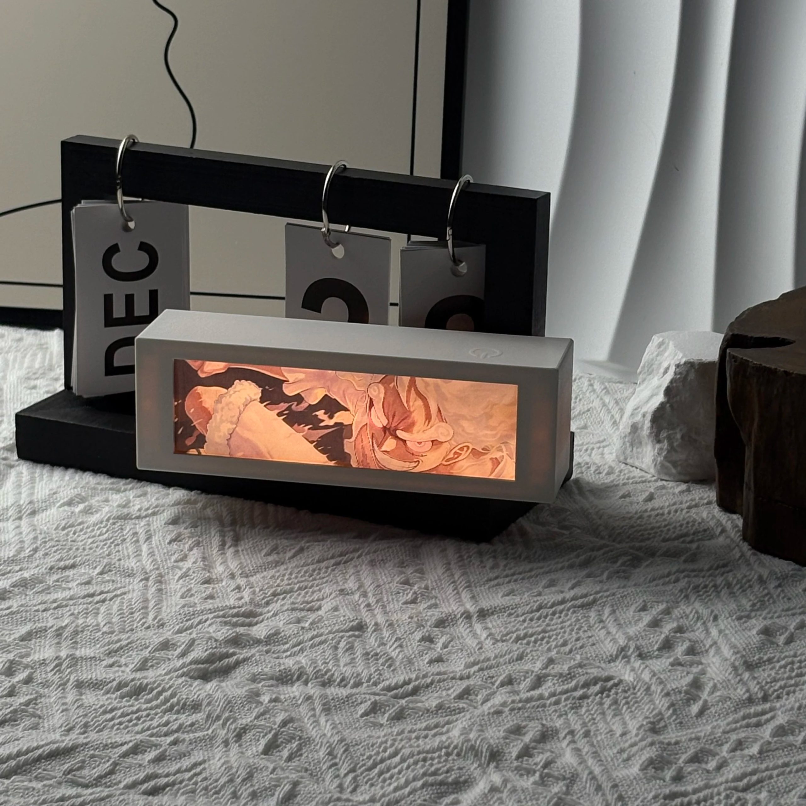 3D Anime Motion Night Light – LED Laser Engraved Lamp Box for Bedroom & Desk Decor - Image 4