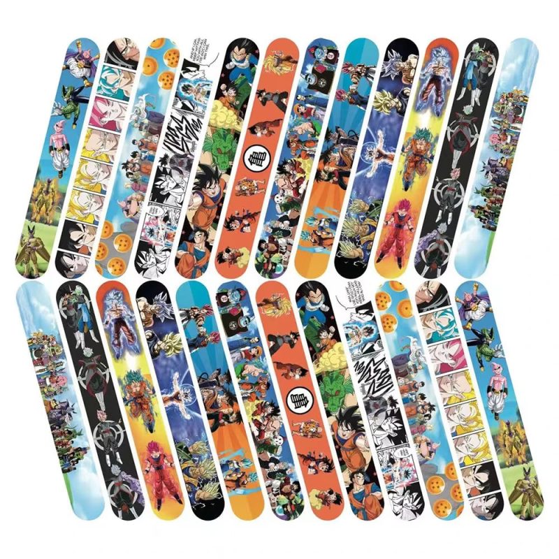 Dragon Ball Slap Bracelets – 12/24/36pcs Anime Party Favors for Kids’ Birthdays & Events - Image 4