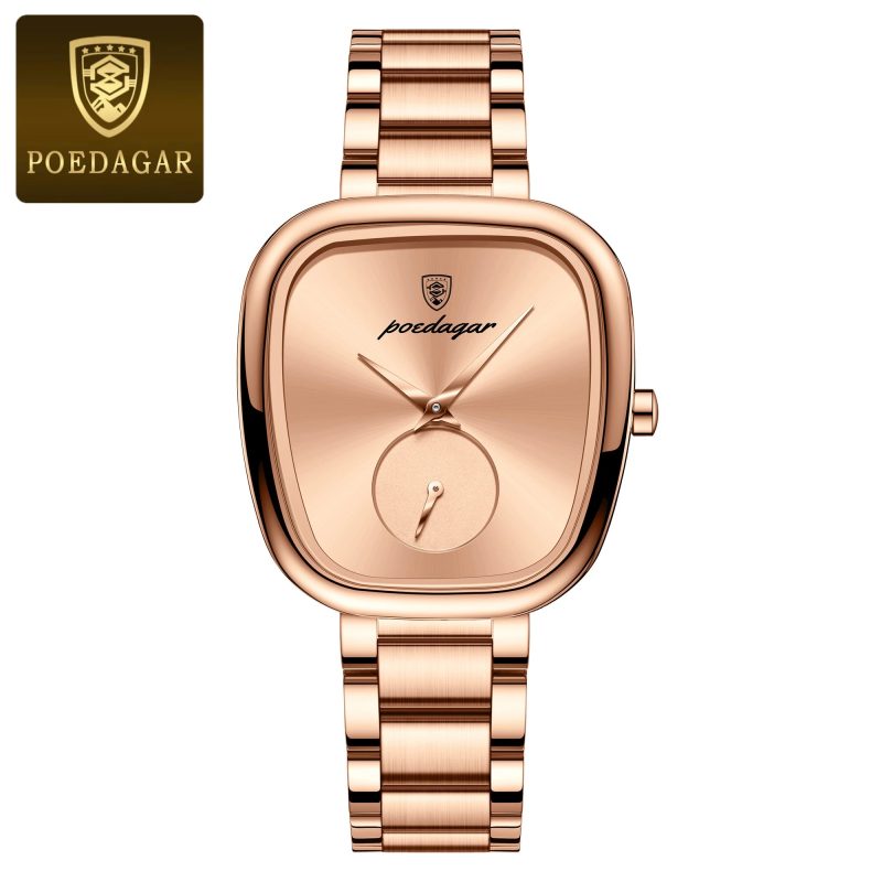 Luxury Waterproof Stainless Steel Quartz Watch - Image 13