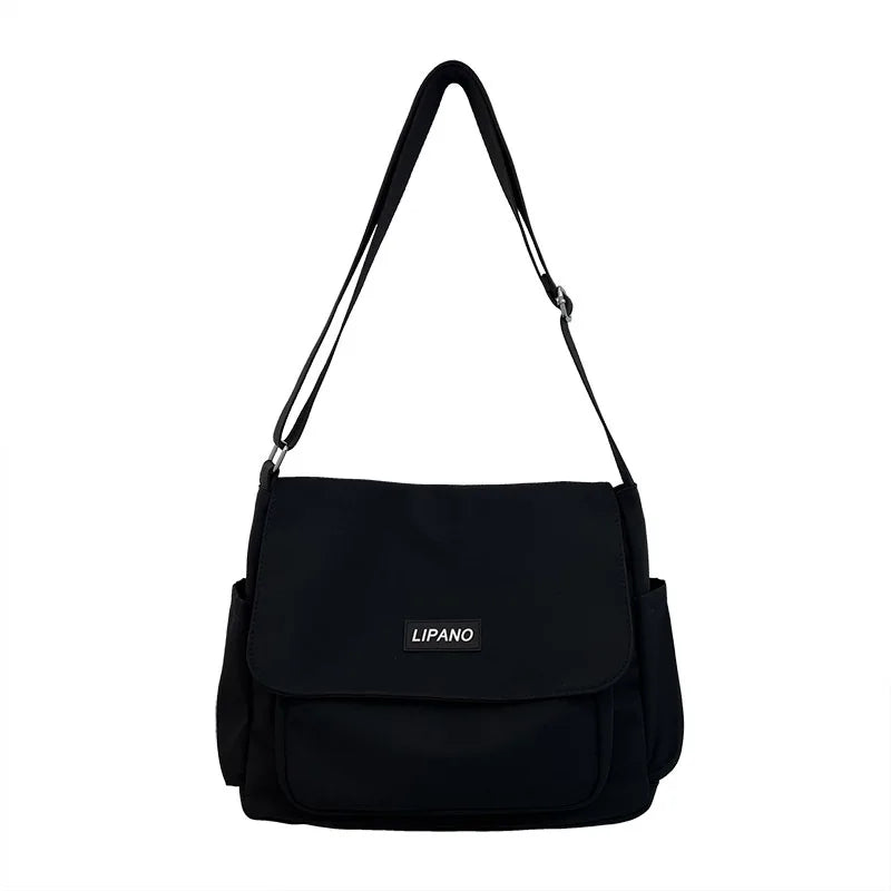 Men's Nylon Messenger Bag – Trendy Shoulder & Crossbody Bag for School or Daily Use - Image 15