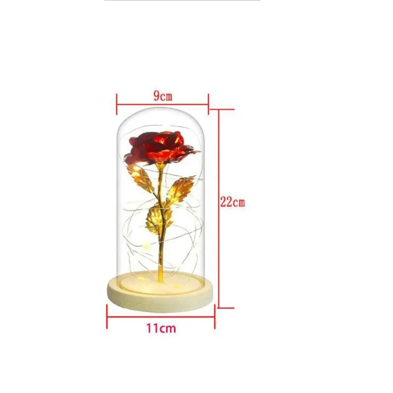 Eternal Life Flower Gold Foil Rose - Image 6