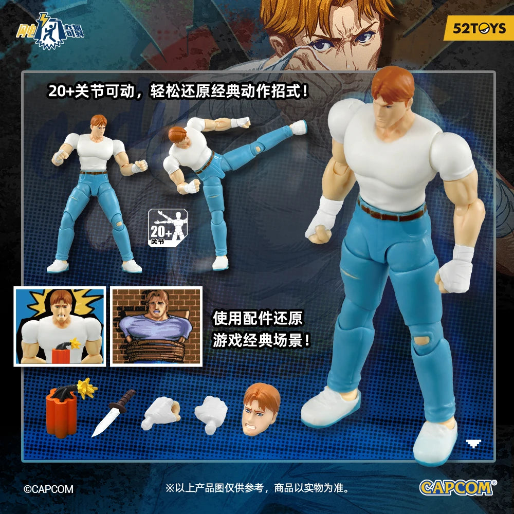 52TOYS Action Figure – CAPCOM Final Fight Collectible (3.75 inch / 10 cm) - Image 2