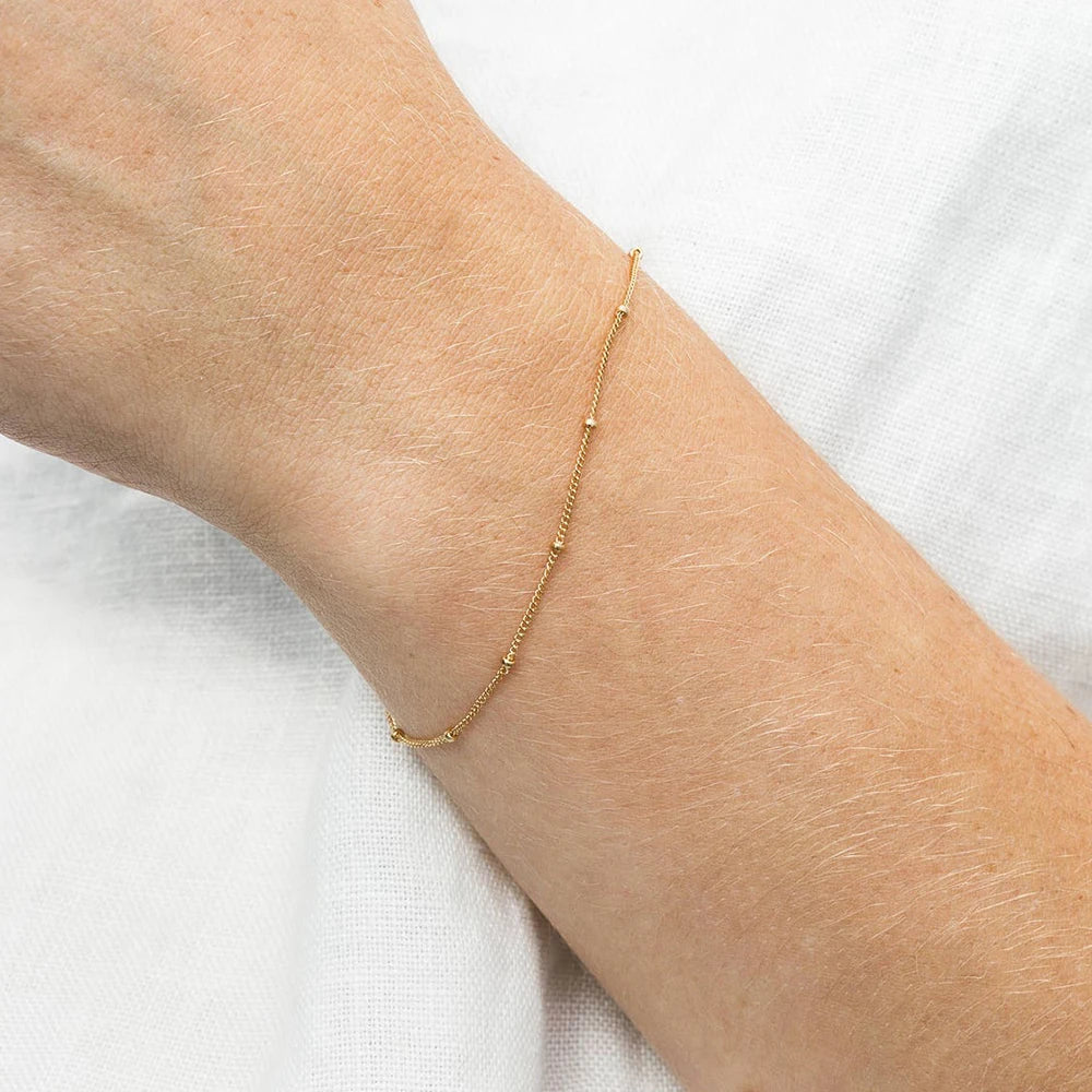 eManco Fine Bead Chain Bracelet – Simple & Versatile Stainless Steel Jewelry for Women - Image 6