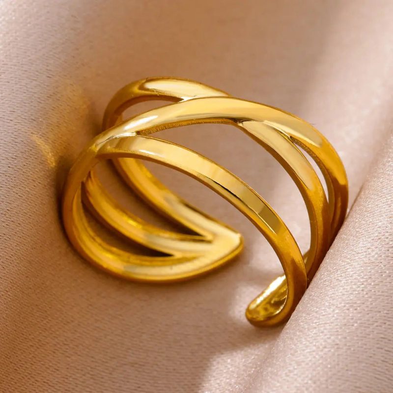 316L Stainless Steel Rings for Women - Image 4