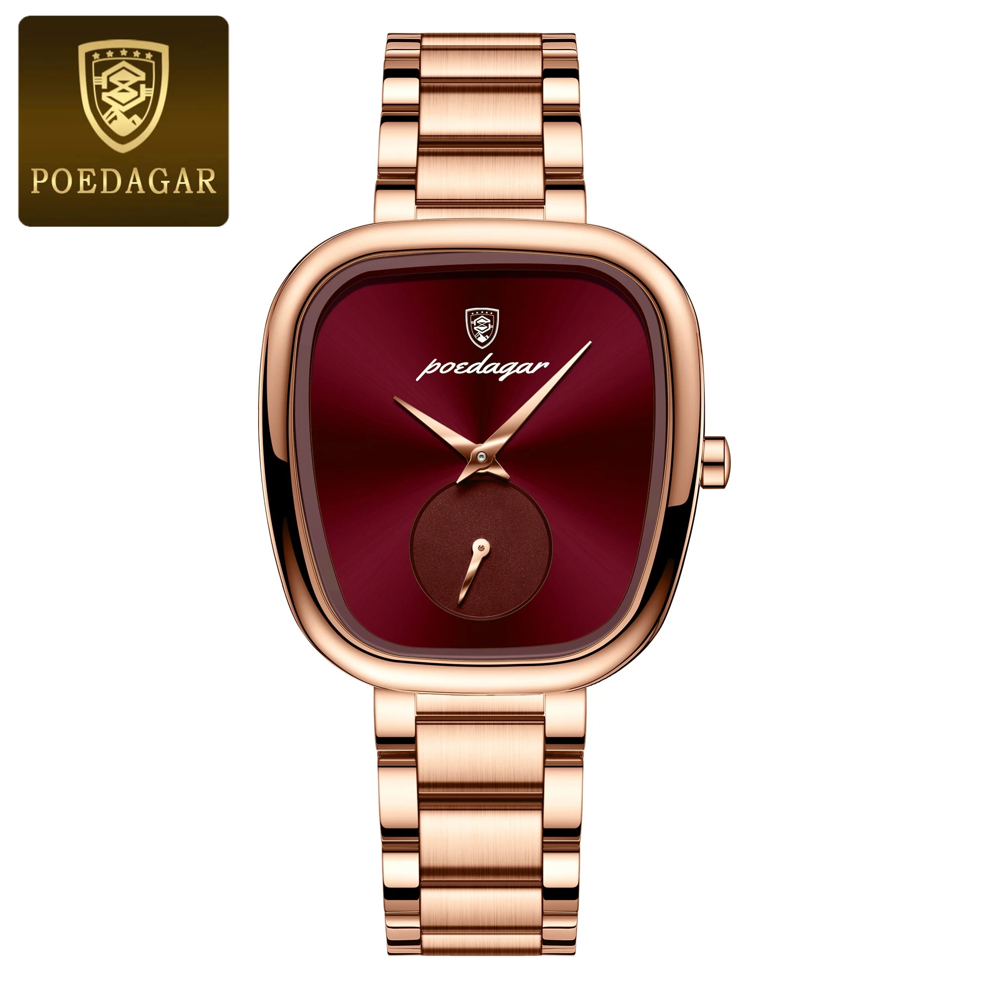 Luxury Waterproof Stainless Steel Quartz Watch - Image 8