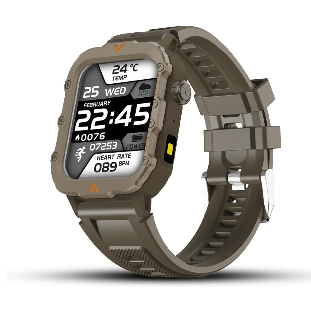 LAXASFIT Men's Sports Smart Watch – 1.71" Display, Bluetooth Calling, Blood Oxygen & LED Flashlight - Image 7
